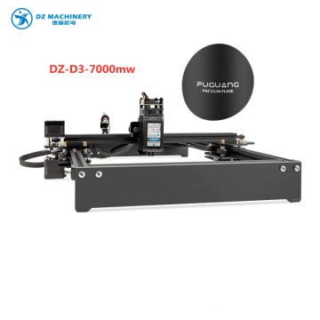 DZ-D3 7000mw Laser Engraving Machine Small Mini Marking Machine Metal Paint Surface Plotter Cutting Machine